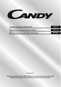 Manual de uso Candy CTP63SC/E1 Placa