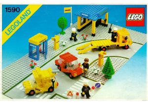 Bruksanvisning Lego set 1590 Town Bilassistans centrum