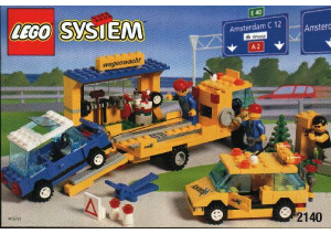 Manual Lego set 2140 Town ANWB roadside assistance crew