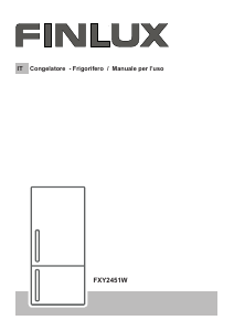 Manuale Finlux FXY2451W Frigorifero-congelatore