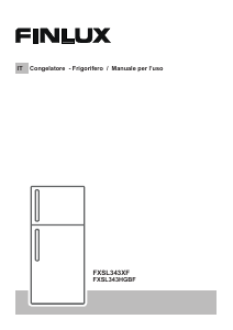Manuale Finlux FXSL343XF Frigorifero-congelatore