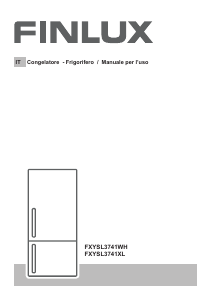 Manuale Finlux FXYSL3741XL Frigorifero-congelatore