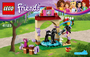 Руководство ЛЕГО set 41123 Friends Салон для жеребят