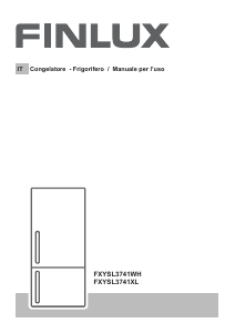 Manuale Finlux FXYSL3741WH Frigorifero-congelatore