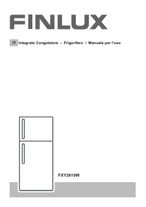Manuale Finlux FXY2610W Frigorifero-congelatore