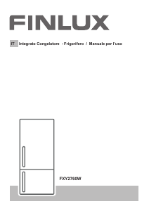 Manuale Finlux FXY2760W Frigorifero-congelatore