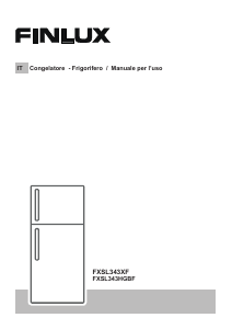 Manuale Finlux FXSLC343HGBF Frigorifero-congelatore