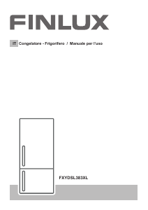 Manuale Finlux FXYDSL383XL Frigorifero-congelatore