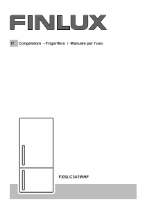 Manuale Finlux FXSLC341WHF Frigorifero-congelatore