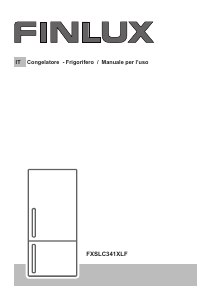 Manuale Finlux FXSLC341XLF Frigorifero-congelatore