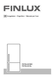 Manuale Finlux FXYSL341XL Frigorifero-congelatore