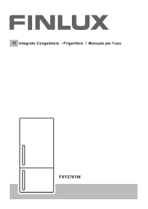 Manuale Finlux FXY2761W Frigorifero-congelatore