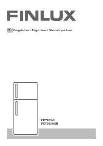 Manuale Finlux FXY263-S Frigorifero-congelatore