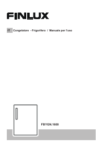 Manuale Finlux FBYGN.1600 Frigorifero