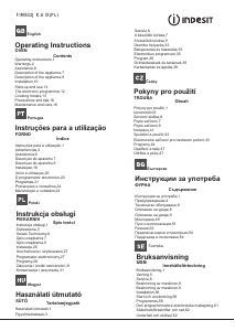 Instrukcja Indesit FIM 832J K.A IX (PL) Piekarnik