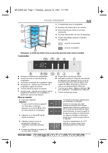 Mode d’emploi Bauknecht GKEA 291 Optima Plus Congélateur