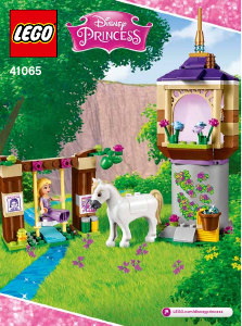 Bruksanvisning Lego set 41065 Disney Princess Rapunzels bästa dag