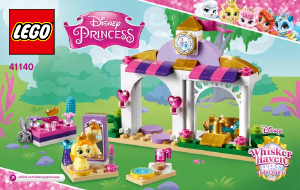 Brugsanvisning Lego set 41140 Disney Princess Daisys skønhedssalon