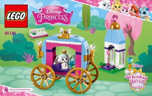 Mode d’emploi Lego set 41141 Disney Princess Le carrosse royal de Ballerine