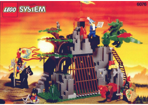 Bedienungsanleitung Lego set 6076 Castle Die Höhle des Drachen