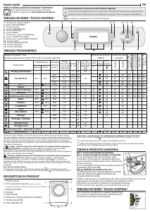 Mode d’emploi Hotpoint AQD1172D 697J EU/A N Lave-linge séchant