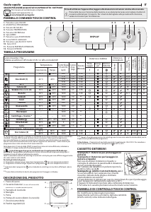 Manuale Hotpoint AQSD723 EU/A N Lavatrice