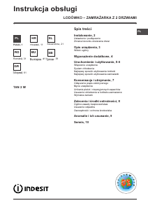 Instrukcja Indesit TAN 2 W Lodówko-zamrażarka