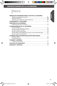 Manual de uso KitchenAid 5KSB1585EAC Batidora