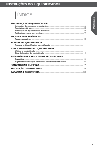 Manual KitchenAid 5KSB5080BAC Liquidificadora