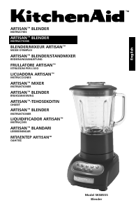 Manual KitchenAid 5KSB5553EMS Blender