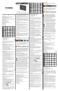 Manual Hyundai WS 8230 Weather Station
