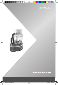 Manual KitchenAid 5KFP1644ECA Robot de cozinha