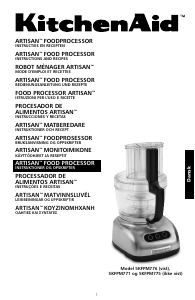 Brugsanvisning KitchenAid 5KFPM775EER Køkkenmaskine