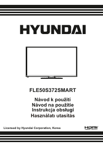 Manuál Hyundai FLE50S372SMART LED televize