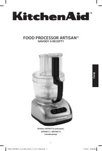 Manuál KitchenAid 5KFPM775EER Kuchyňský robot