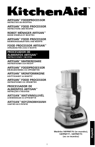 Manual de uso KitchenAid 5KFPM775EPM Robot de cocina