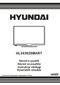 Návod Hyundai HL24382SMART LED televízor