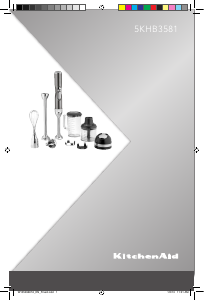 Εγχειρίδιο KitchenAid 5KHB3581ECA Μπλέντερ χειρός