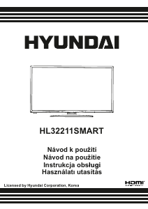 Návod Hyundai HL32211SMART LED televízor