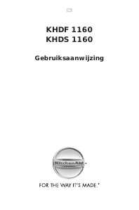 Handleiding KitchenAid KHDS 1160/I/01 Kookplaat
