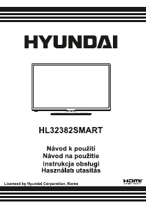 Instrukcja Hyundai HL32382SMART Telewizor LED