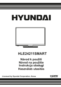 Instrukcja Hyundai HLE24211SMART Telewizor LED