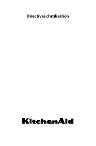 Mode d’emploi KitchenAid KHID3 65510 Table de cuisson