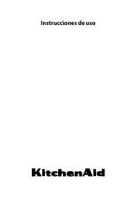 Manual de uso KitchenAid KHID3 65510 Placa