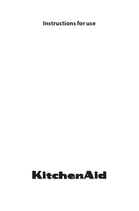 Handleiding KitchenAid KHID3 65510 Kookplaat