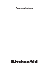 Brugsanvisning KitchenAid KHID4 65510 Kogesektion