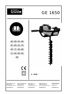 Manuale Güde GE 1650 Trivella