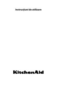Manual KitchenAid KHIP3 65510 Plită