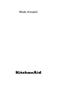 Mode d’emploi KitchenAid KHIP4 77511 Table de cuisson