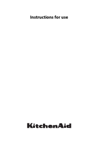 Handleiding KitchenAid KHIP5 90511 Kookplaat